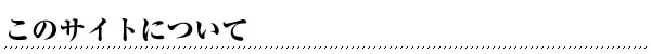 このサイトについて